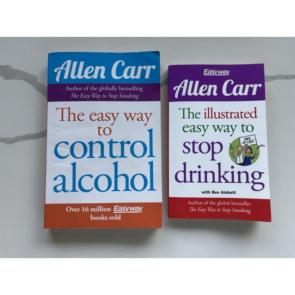 The Illustrated Easy Way Stop Drinking Allen‎ Carr & Easy Way To Control Alcohol